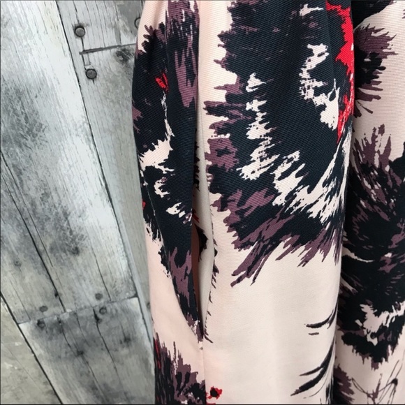 Anthro Peter Som Brushstrokes Blossom Dress 6 EUC - Picture 5 of 8